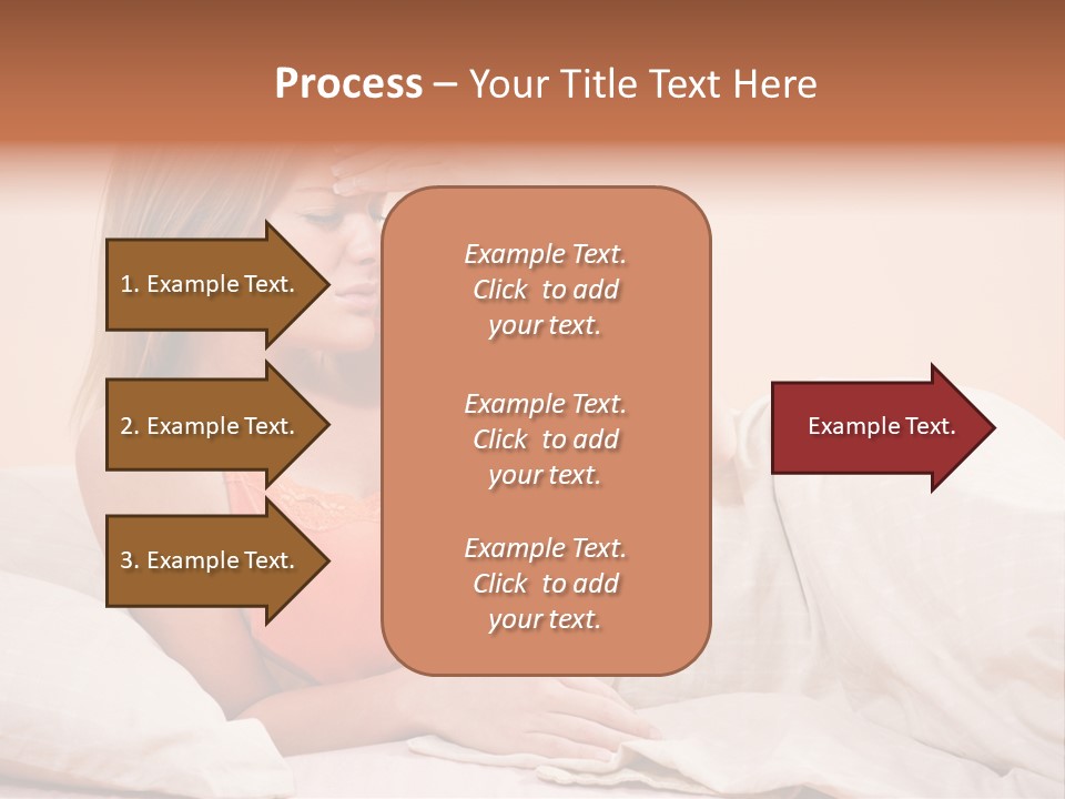 Uncomfortable Healthy Lifestyle Eyes Closed PowerPoint Template