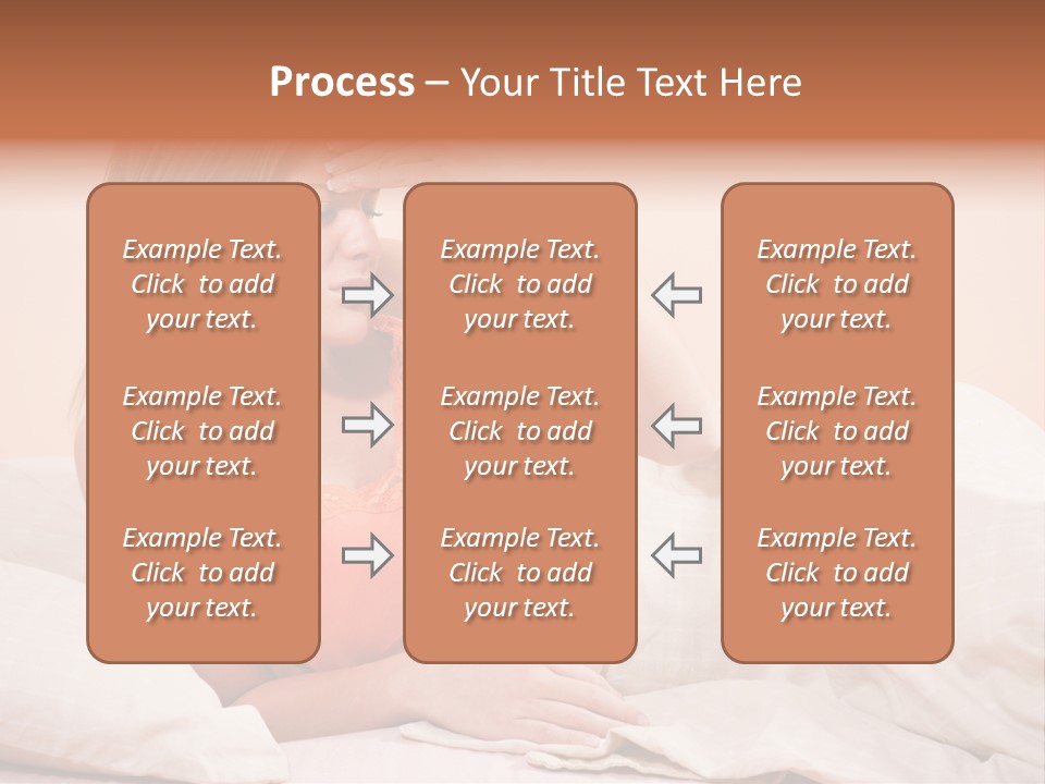 Uncomfortable Healthy Lifestyle Eyes Closed PowerPoint Template