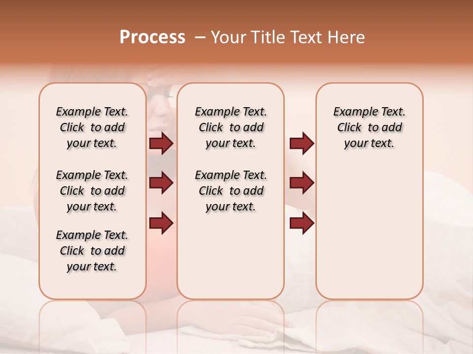 Uncomfortable Healthy Lifestyle Eyes Closed PowerPoint Template
