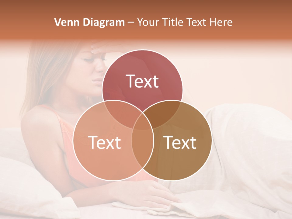 Uncomfortable Healthy Lifestyle Eyes Closed PowerPoint Template