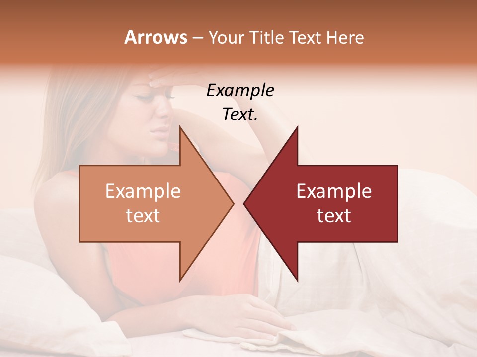 Uncomfortable Healthy Lifestyle Eyes Closed PowerPoint Template