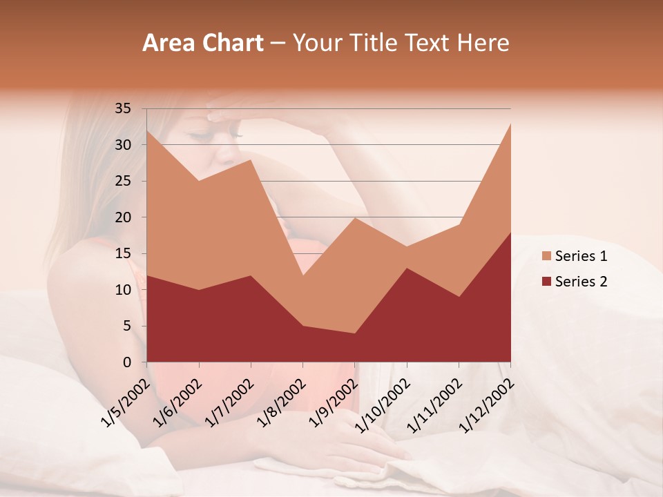 Uncomfortable Healthy Lifestyle Eyes Closed PowerPoint Template