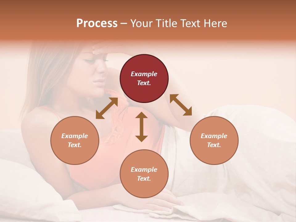 Uncomfortable Healthy Lifestyle Eyes Closed PowerPoint Template