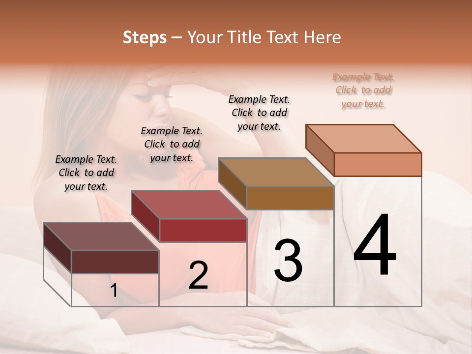 Uncomfortable Healthy Lifestyle Eyes Closed PowerPoint Template