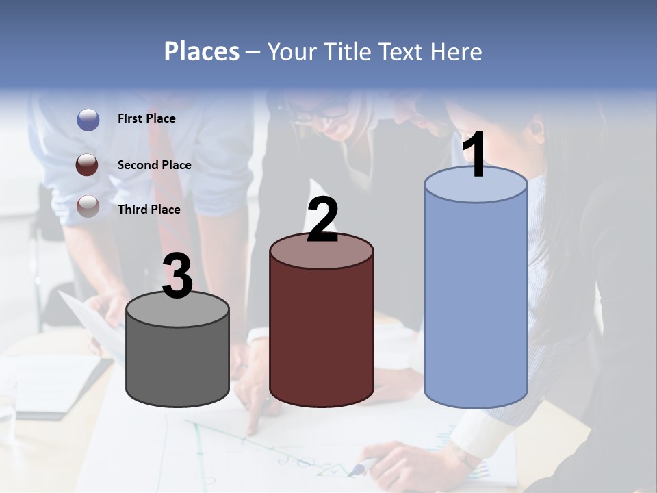 Aim Desk Occupation PowerPoint Template
