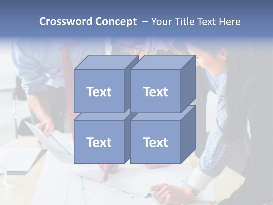 Aim Desk Occupation PowerPoint Template