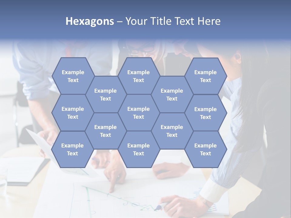 Aim Desk Occupation PowerPoint Template