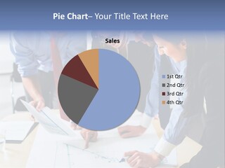 Aim Desk Occupation PowerPoint Template