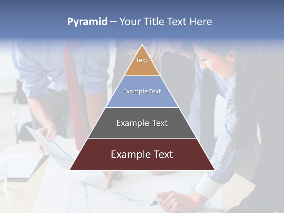 Aim Desk Occupation PowerPoint Template