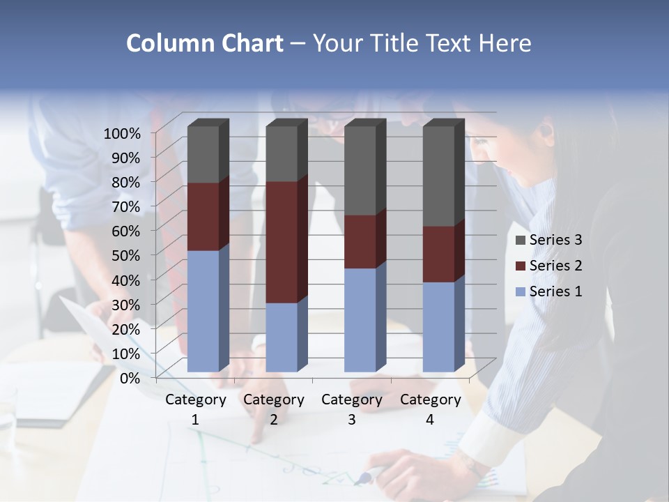 Aim Desk Occupation PowerPoint Template