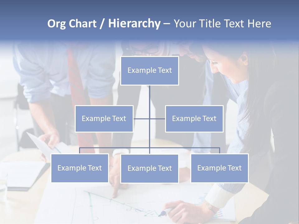 Aim Desk Occupation PowerPoint Template