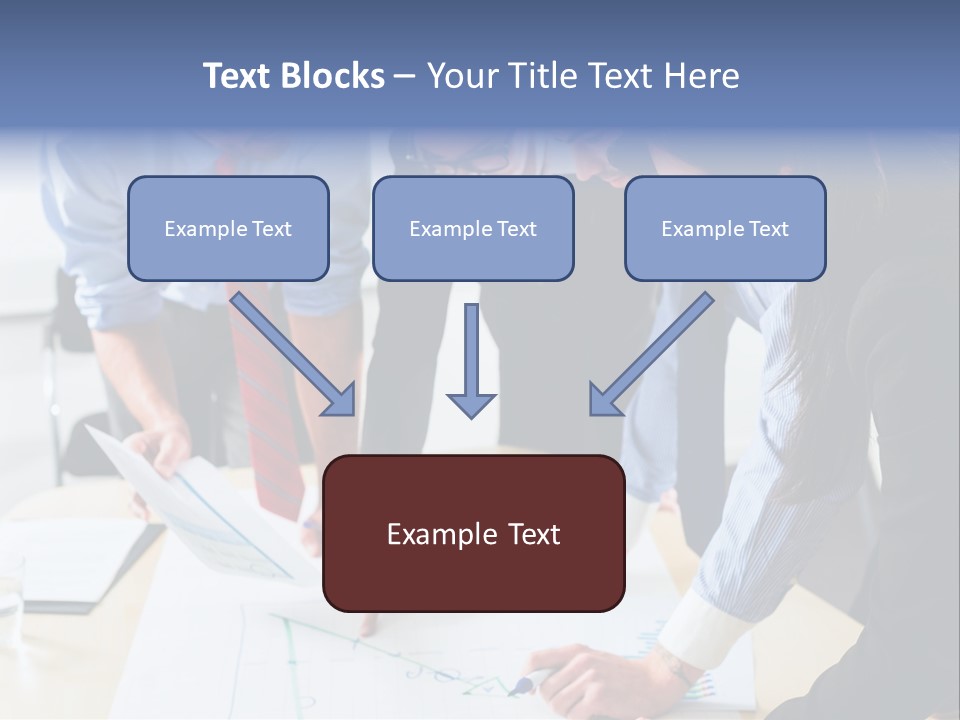 Aim Desk Occupation PowerPoint Template