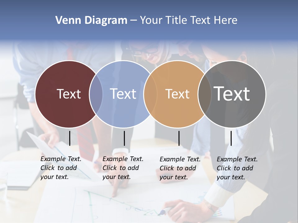 Aim Desk Occupation PowerPoint Template