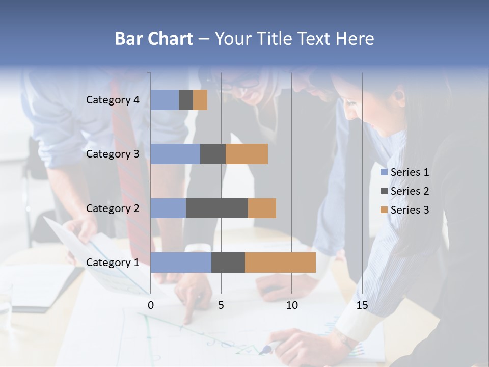 Aim Desk Occupation PowerPoint Template