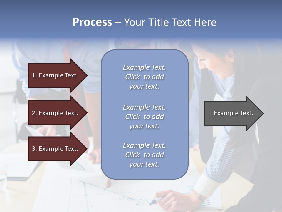 Aim Desk Occupation PowerPoint Template