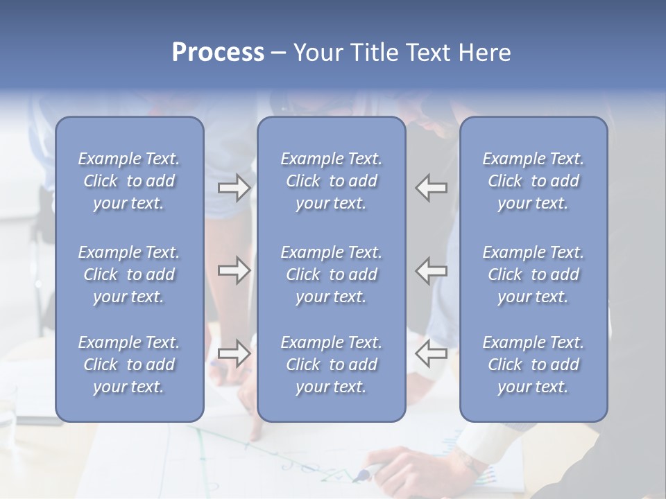 Aim Desk Occupation PowerPoint Template
