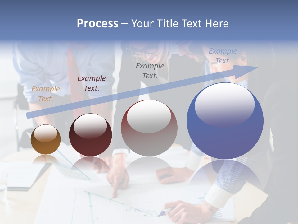 Aim Desk Occupation PowerPoint Template