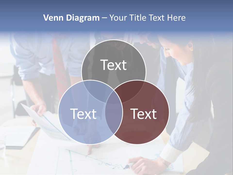 Aim Desk Occupation PowerPoint Template