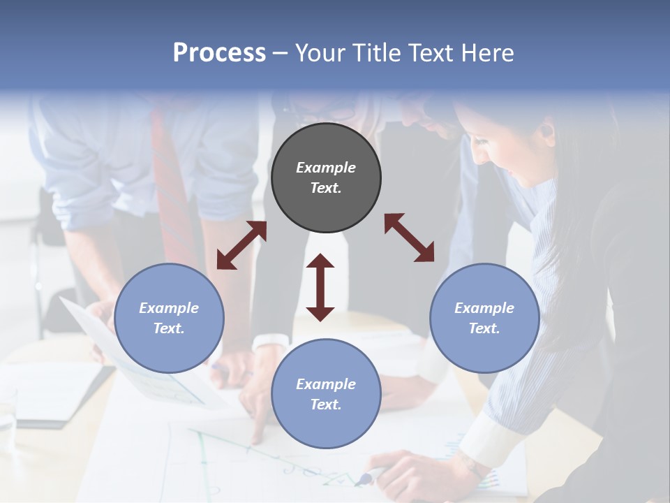 Aim Desk Occupation PowerPoint Template