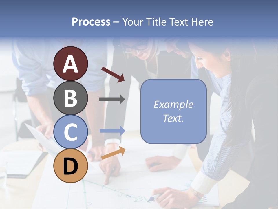 Aim Desk Occupation PowerPoint Template