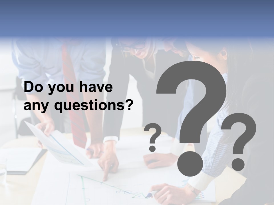 Aim Desk Occupation PowerPoint Template