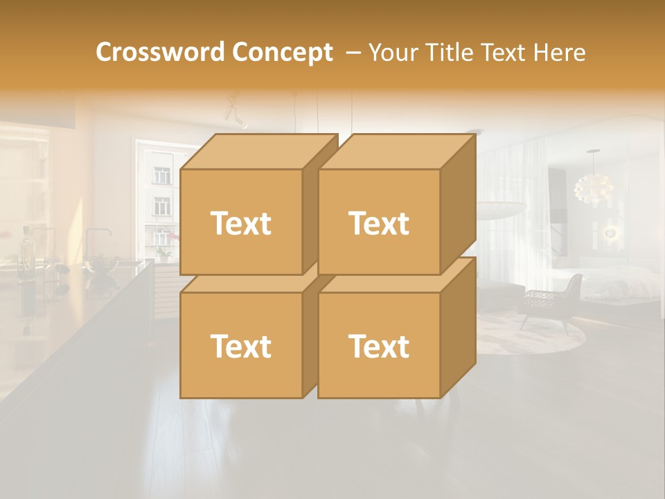 Sweet Glass Flan PowerPoint Template