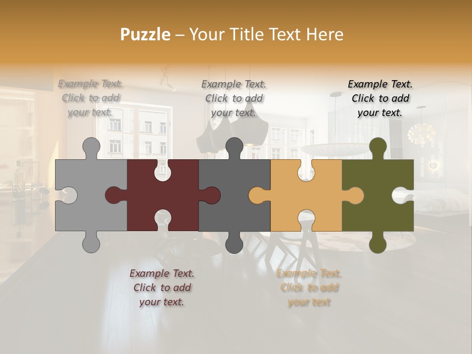 Sweet Glass Flan PowerPoint Template