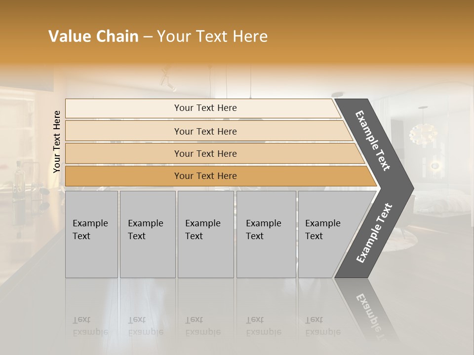 Sweet Glass Flan PowerPoint Template