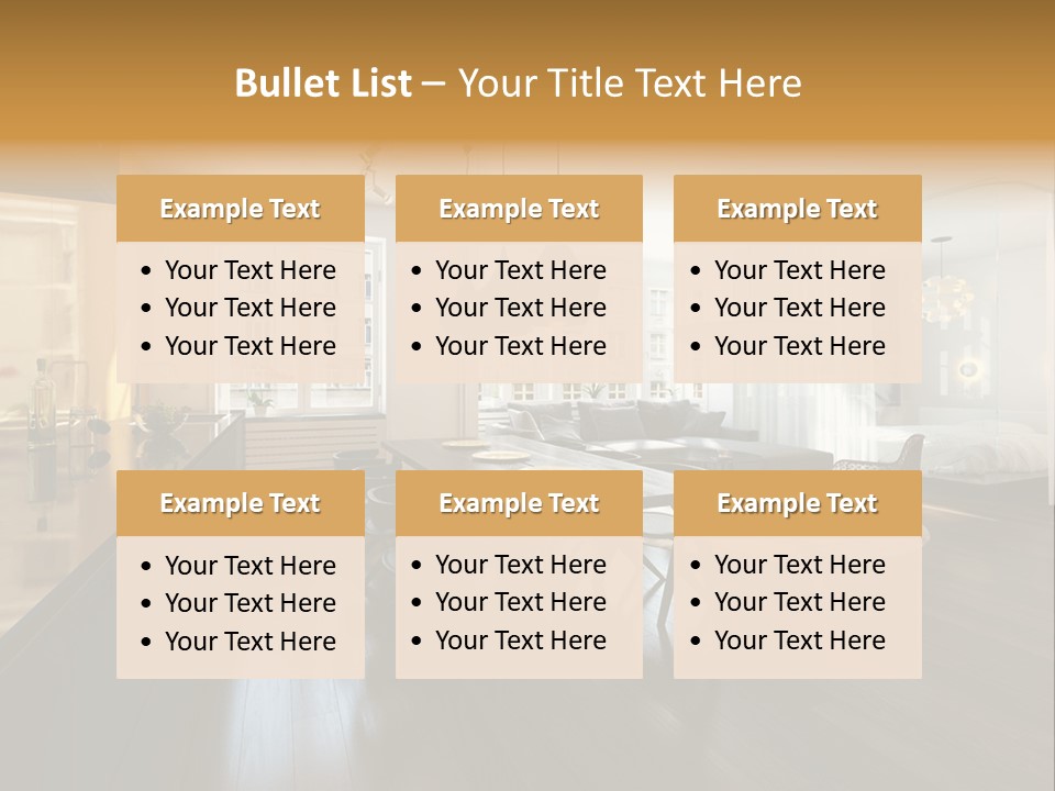 Sweet Glass Flan PowerPoint Template