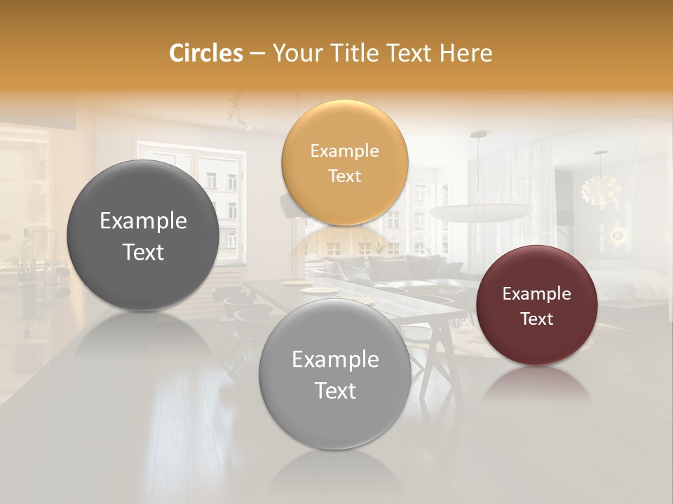 Sweet Glass Flan PowerPoint Template