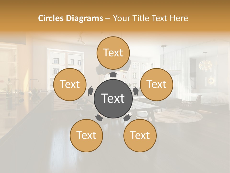 Sweet Glass Flan PowerPoint Template