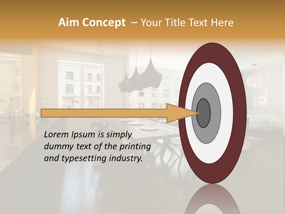 Sweet Glass Flan PowerPoint Template