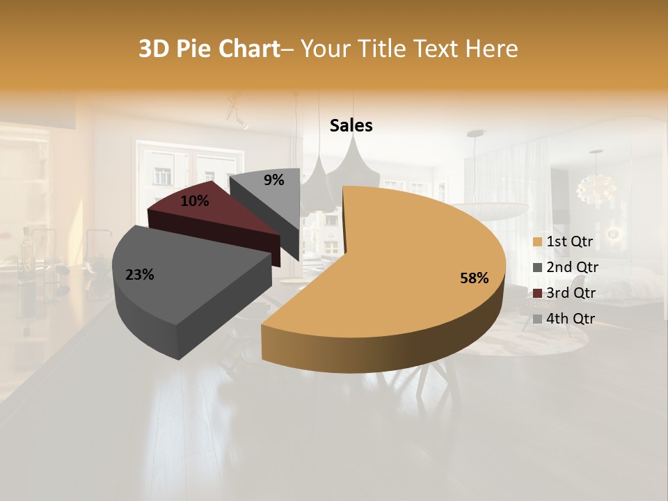 Sweet Glass Flan PowerPoint Template