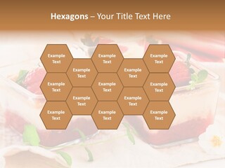 Sweet Glass Flan PowerPoint Template