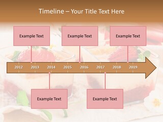 Sweet Glass Flan PowerPoint Template