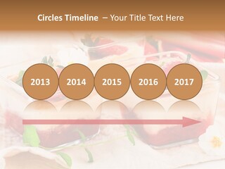 Sweet Glass Flan PowerPoint Template