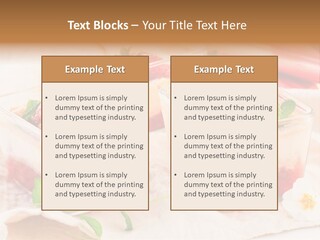 Sweet Glass Flan PowerPoint Template