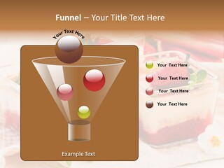 Sweet Glass Flan PowerPoint Template
