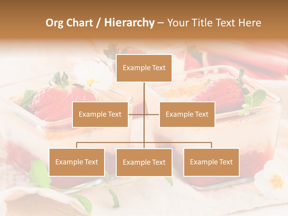 Sweet Glass Flan PowerPoint Template