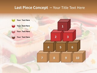 Sweet Glass Flan PowerPoint Template