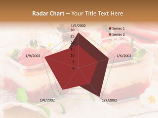 Sweet Glass Flan PowerPoint Template
