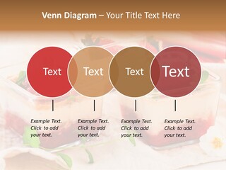 Sweet Glass Flan PowerPoint Template