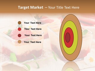 Sweet Glass Flan PowerPoint Template