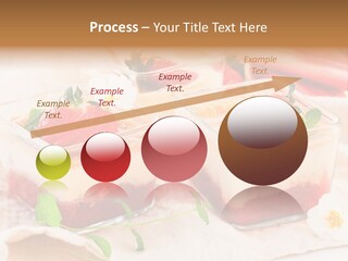 Sweet Glass Flan PowerPoint Template
