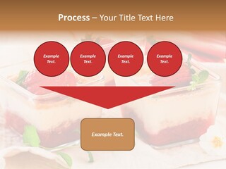 Sweet Glass Flan PowerPoint Template