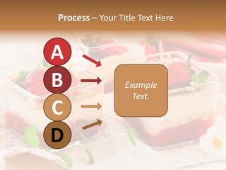 Sweet Glass Flan PowerPoint Template