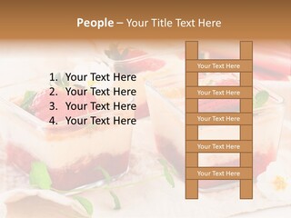 Sweet Glass Flan PowerPoint Template