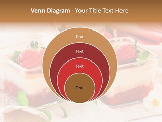 Sweet Glass Flan PowerPoint Template