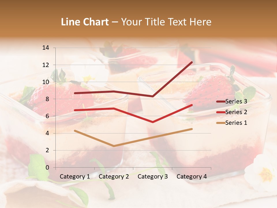 Sweet Glass Flan PowerPoint Template