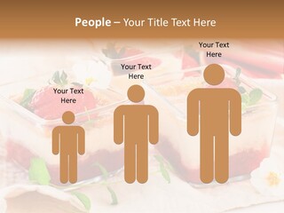 Sweet Glass Flan PowerPoint Template